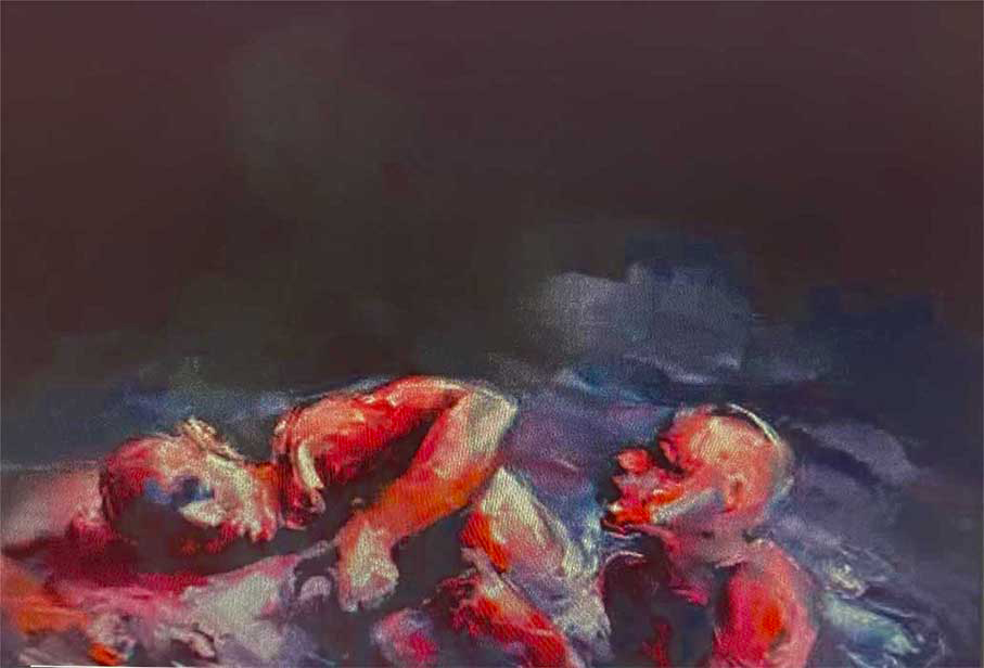 NOCTURNE-1, Oil on canvas, 140X120 cm, 2005, Istanbul, A Gallery Collection